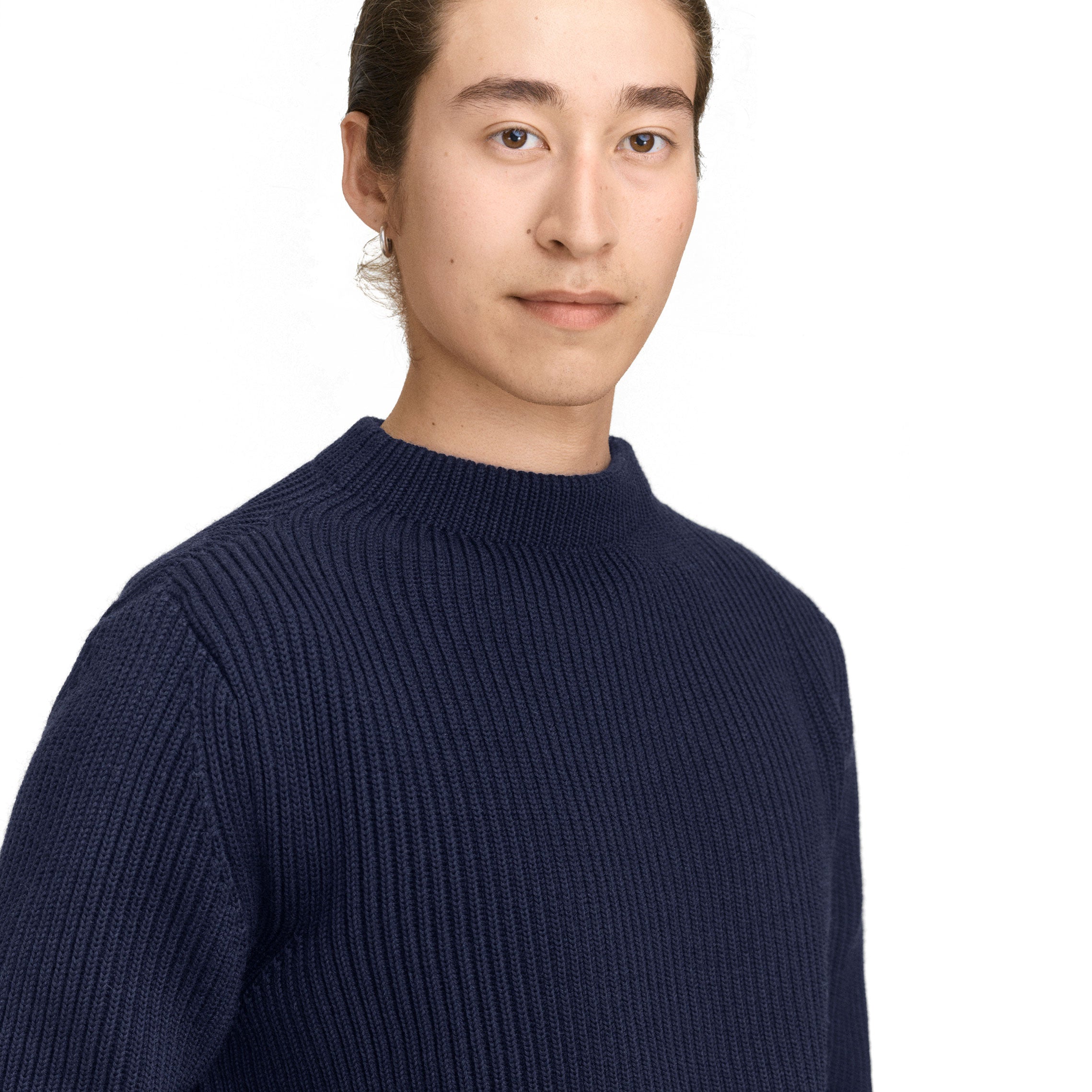 Navy Crewneck Navy Blue